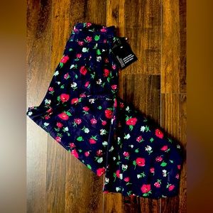 Paige floral wide leg pant